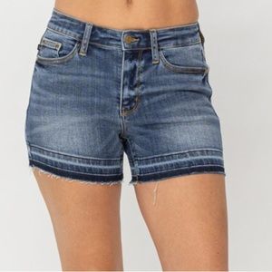 Judy Blue Released Hem Shorts